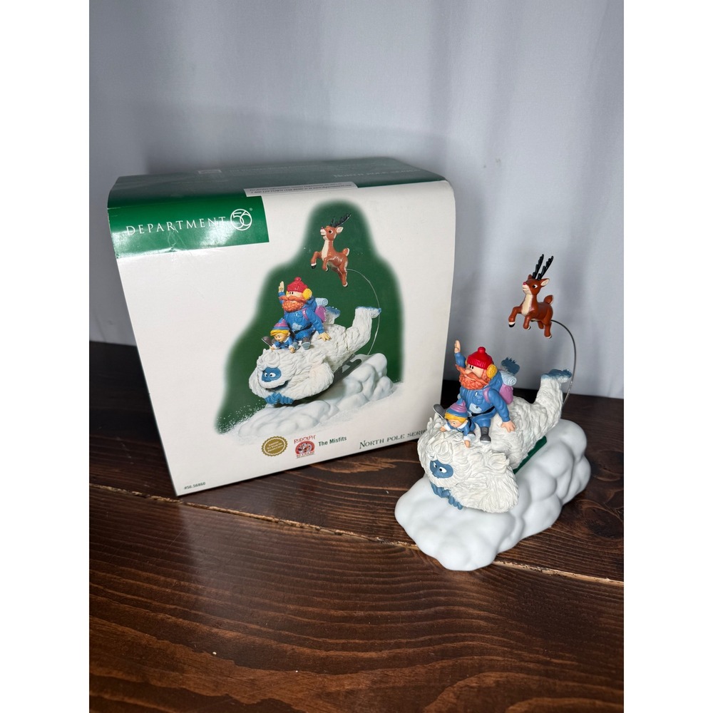 Dept 56 North Pole Series The Misfits Rudolph Bumble Yukon Cornelius 56.56860‎
